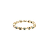 Fancy Blue & Black Diamond Ring